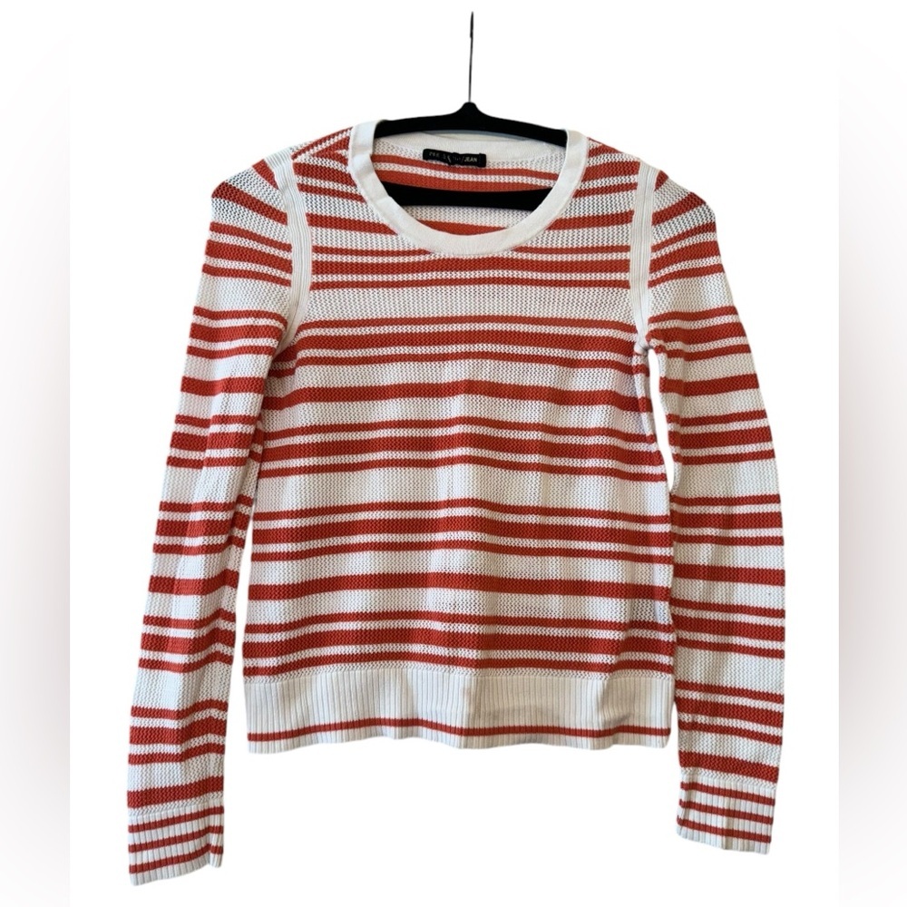 Rag and Bone Cotton Striped Sweater S